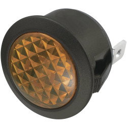 TRU COMPONENTS 1588047 Standard indicator light 24V DC amber signal light