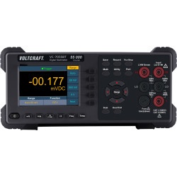 VOLTCRAFT VC-7055BT Bench Multimeter CAT I 1000V, CAT II 600V (Counts): 55000