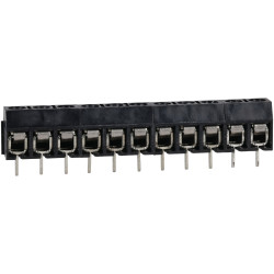 TruConnect 213991 11 Way 10A Black Interlocking Terminal Block 5mm