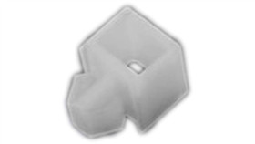 Mocowanie Opaski Kablowej, 20.5Mm X 10 Mm, Kolor: Naturalny, 100-Szt., Rs Pro
