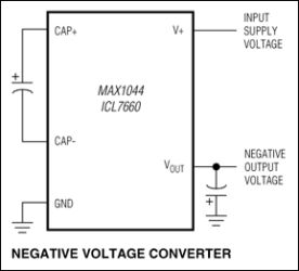 MAX1044 10mA Charge-Pump Voltage Converter
