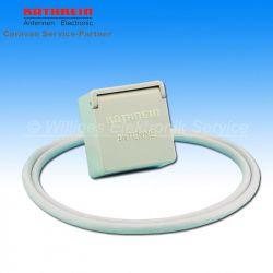 Kathrein EV06 Außensteckdose mit 5-m-Koaxialkabel