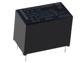 Przekaźnik; elektromagnetyczny miniaturowy; JV12S-KT; 12V; DC; 1 styk zwierny; 5A; 250V AC; 5A; 30V DC; do druku (PCB); Fujitsu
