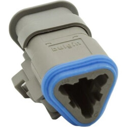 Plug housing, for rectangular miniature plug, PX0108S03GY