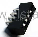 NZIFFB 04S złącze taśmy FFC - 0.25 proste 4pin