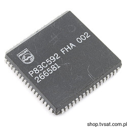 P83C592FHA-002 8Bit UPC 10Bit-ADC CAN SMD-PLCC68 PHILIPS