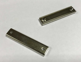 Magnes neodymowy, typ: Kanał, siła pociągowa: 30kg, mocowanie: Otwór, dł.: 60mm, gr.: 5mm