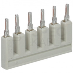 WAGO 2002-406 Mostek grzebieniowy 6-torowy jasnoszary TOPJOBS