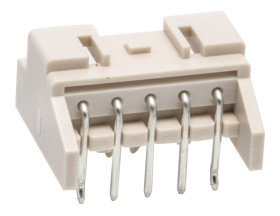 Wtyk PCB 5-pinowe raster: 2.5mm -rzędowe JST Przewlekany 3.0A 250.0 V.