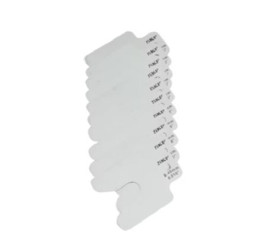 Zestaw podkładek regulacyjnych SKF grubość 3mm Stal nierdzewna długość 50mm Srebrny