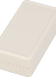 ABS miniature enclosure, (L x W x H) 50 x 25 x 15 mm, light gray (RAL 7035), IP54, 1551BGY