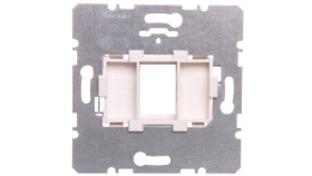 Berker R.1/R.3 Płytka Nośna Pojedyncza Z Białym Elementem Mocującym Mechanizm...