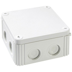 Wiska 10060519 Junction box (L x W x H) 110 x 110 x 66 mm Light grey IP66/IP67