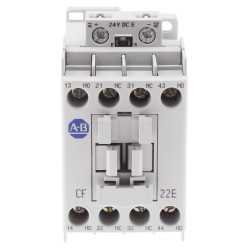 Stycznik 24 V DC Allen Bradley styki: 4 25 A 2NO + 2NC Montaż na szynie DIN 700-CF220EJ