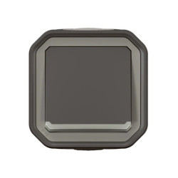 NOWE PLEXO 55 Łącznik Schodowy z podświetleniemKomplet natynkowy 10 AX - 250 V AC antracyt 069736L