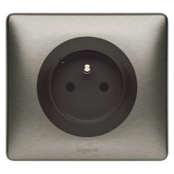 Celiane with Netatmo gniazdo connected grafitowe 064895