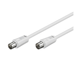 Antennen Anschlusskabel, Weiß