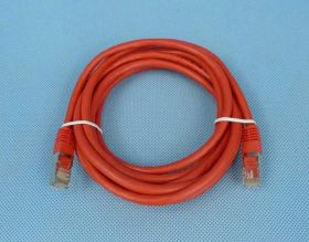S/FTP 6e 3,0mb CZERWONY PATCHCORD