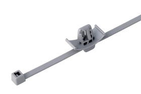 Opaska kablowa długość 202mm szerokość 4,6 mm Szary HellermannTyton Poliamid