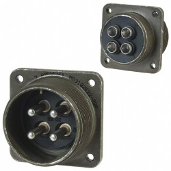 Złącze 4-pinowe Amphenol Industrial Męski MIL-DTL-5015 rozmiar 22