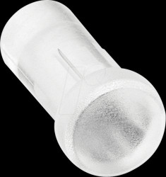 1282.2000 Light guide for front panels, Ø3.2mm, planar, 7mm, straight