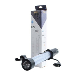 Lampa warsztatowa insp. 60+17LED 230V PREMIUM
