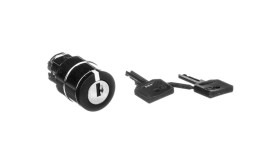 Napęd Przełącznika 3 Położeniowy Czarny Z Samopowrotem Zb4bg3