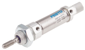 Siłownik pneumatyczny skok: 10mm Festo Ø 16mm dwustronnego działania Action 121mm Elastyczny DSNU-16-10-P-A M5