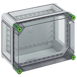 Obudowa Poliwęglan szerokość zew. 320 mm długość zew. 220 mm wys. zew. 179 mm Spelsberg IP65 Szary