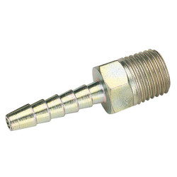 Draper 25842 1/4&quot; Taper 3/16&quot; Bore Pcl Male Screw Tailpieces Pack of 5