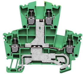 Złączka szynowa ochronna WDK 2.5PE 1036300000 /50 szt./