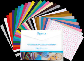 SG-JST-0785-US-L-B2B Permanent A4 vinyl bundle, 29 colours