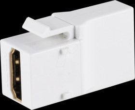 BS08-10051 Keystone HDMI A female &gt; female, angled