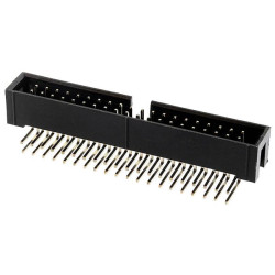 Connfly DS1013-40RSIB-B-0 Pin Strip 2 Rows 20 Pins Per Row 1 piece Tray