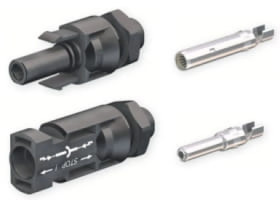 MULTI-CONTACT Konektor MC4 wtyk + gniazdo 4-6MM2 do zabudowy w rozdzielni