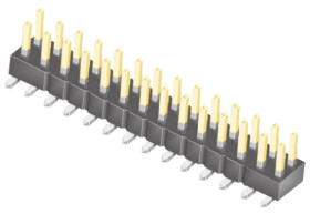 Złącze szpilkowe 28-pinowe raster: 2.54mm 2-rzędowe Samtec Montaż powierzchniowy 7.0A 475.0 V.