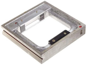Poziomica ramowa, 0,02 mm/m, 200 x 40 x 200mm, RS PRO