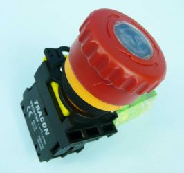 NYG3-ETLR 5A/230VAC 1xNC RED STOP IP65