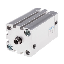 Siłownik pneumatyczny skok: 50mm Festo Ø 40mm dwustronnego działania Action 101.1mm z amortyzacją pneumatyczną