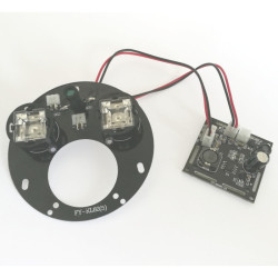 Moduł oświetlenia podczerw 120St 2 Diody LED IR, do kamer podczerwień IR