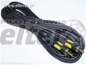 Kabel cinch/RCA wt/wt 10m Vitalco łezka