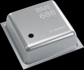 BME688 AI-combo sensor, air pressure/humidity/temp./gas