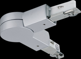 96964 URail joint connector, 159x36 mm, max. 1000 W, chrome