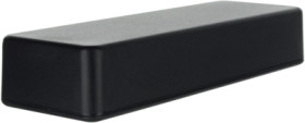 ABS enclosure, (L x W x H) 153 x 52 x 28 mm, black (RAL 9004), IP54, SR06.9