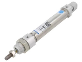 Siłownik okrągły Śr.tłoka: 16mm Skok tłoka: 50mm 1÷10bar FDNM016.0050