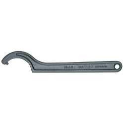 Gedore 6337120 Hook wrench, DIN 1810 Form B, 58-62 mm