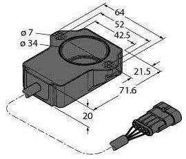 Enkoder obrotowy Turck 100000198