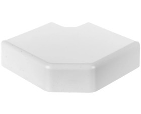 Pokrywa kątowa EKD 100x40mm biała 8513