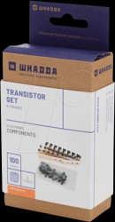 K/TRANS1 Assortment, transistors, 100 pieces