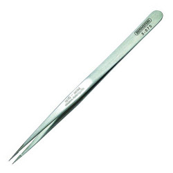 Bernstein 5-075 SMD Tweezer 140mm Straight Sharp Point Grip Surface Offset